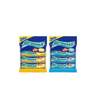 【蝦皮直營】Airwaves 超涼無糖薄荷糖  (30g/10粒/條 共3條)