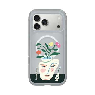iPhone 17 Pro Max AirX 流變灰 - Livia Fălcaru - 花瓶有張臉
