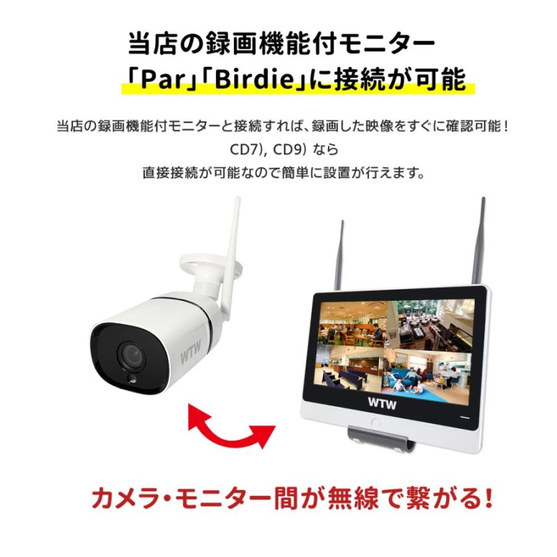 海外限定 防犯カメラ ワイヤレス 屋外 家庭用 監視カメラ コスパ wi-fi