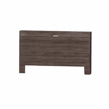 ASSARI-玉兔插座床頭片(雙人5尺)灰橡