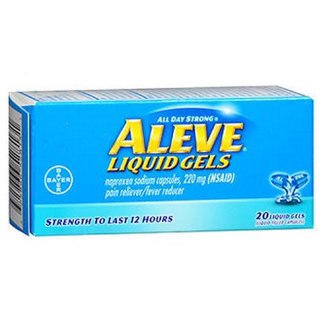 Aleve All Day Strong Pain Reliever And Fever Reducer 20 Liqui Gels by Aleve