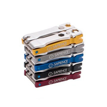 SAPIENCE  專利型多功能隨身19in1工具組(DT-034)炫彩多色