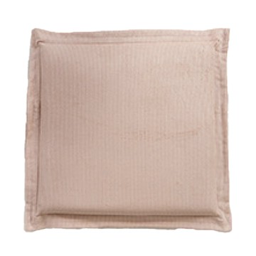 MYUMYU 沐慕家居 可拆洗耐髒記憶棉加厚坐墊  粉膚色  40 x 40cm