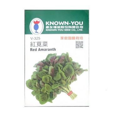 【向花緣】 農友 紅莧菜 - 蔬菜種子