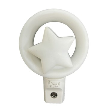 小夜燈 台灣製~EC 造型自動感應小夜燈 星光 LEL-6B