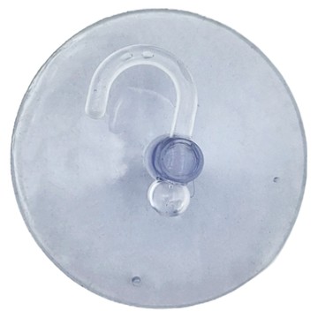 透明吸盤掛勾 掛勾 透明吸盤掛勾 8cm 15個  單色  1組