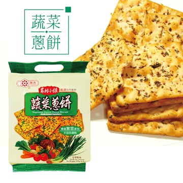 【惠香】惠香農村小鎮蔬菜蔥餅（252g/包）