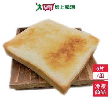 榮冠奶酥厚片吐司5片/組(90G/片)【愛買冷凍】