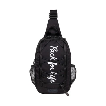 【OUTDOOR】風格前線系列單肩包-黑色 OD163356BK