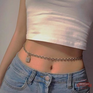 腰鏈女配裙子大衣小香風金屬毛衣鏈條腰帶ins風褲鏈裝飾西裝腰封