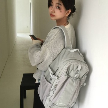 🇰🇷 韓國KKOBA NEIKIDNIS Carabiner Mesh 多功能 後背包 背包 書包 包包 旅行後背包