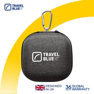 【Travel Blue 藍旅】 旅行多功能收納盒  頸枕收納盒TB882(可扣背包&行李箱)_保固24個月