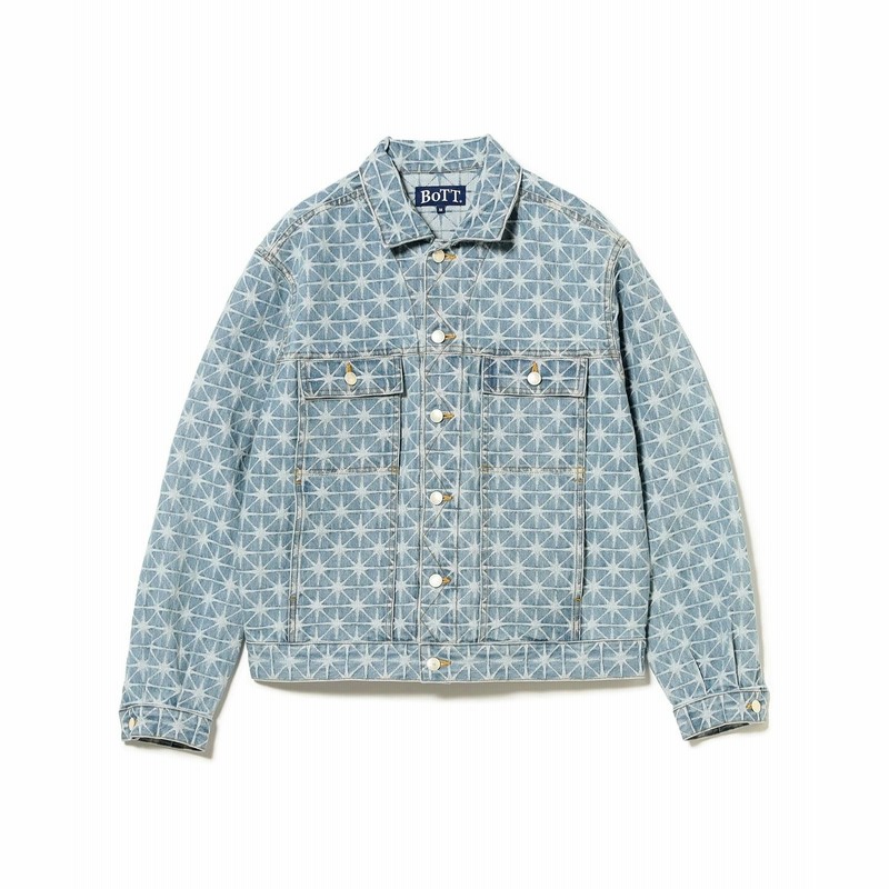 BoTT / Sparkle Monogram Denim Jacket | LINEブランドカタログ