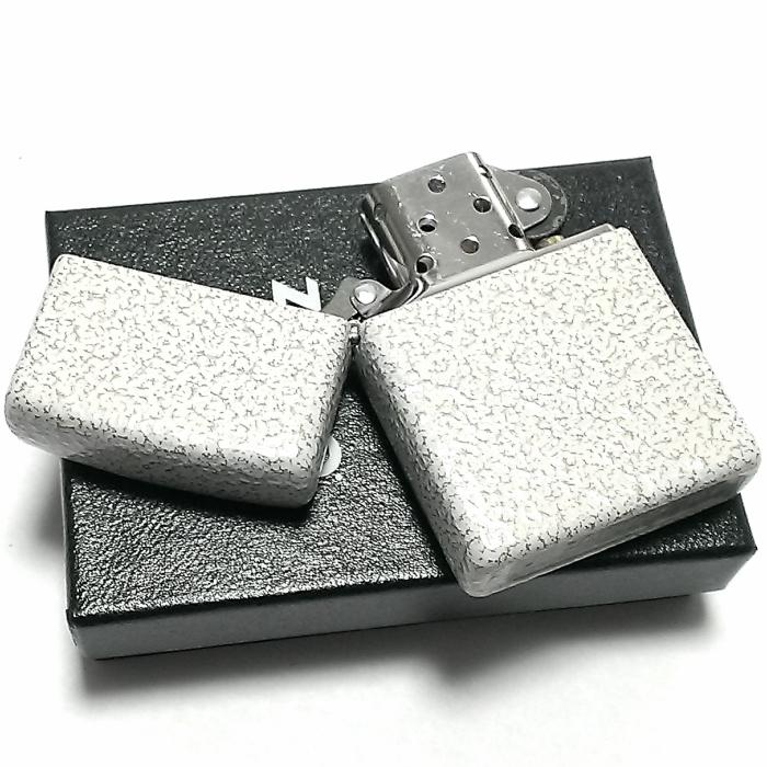 ZIPPO ライター マーキュリーグラス ジッポ スタンダード ホワイト かっこいい 白 メンズ レディース