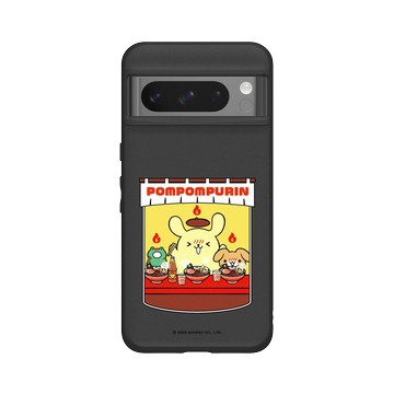Pixel 8 Pro SolidSuit 黑 - 三麗鷗-布丁狗30週年 PomPomPurin (30th Anniversary) - 辣翻天