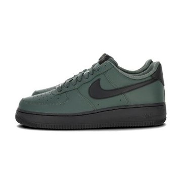 Nike Air Force 1 07 運動鞋 男鞋 休閒鞋 軍綠黑色 皮革 AF1 低筒 FJ4146-303