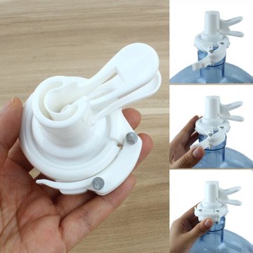 新款卡扣龍頭倒置飲水機螺旋桶裝水通用水嘴倒置飲水器水龍頭批發