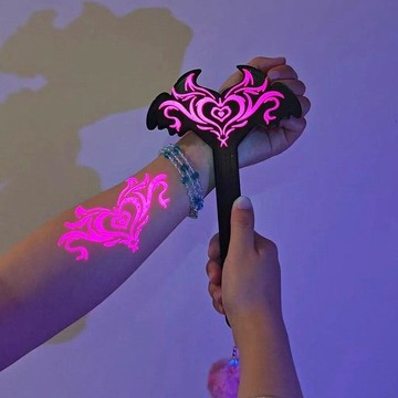 新上架👉魅魔紋拍子立體小惡魔夜光紋身印章情侶氛圍升溫道具 七夕禮物交換禮物 送朋友禮物