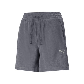 【PUMA官方旗艦】基本系列Cat毛巾綿短褲 女性 68435842