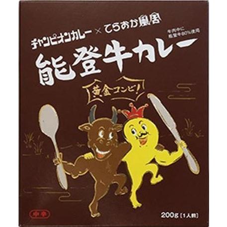 チャンピオンカレー チャンピオンカレー×てらおか風舎 能登牛カレー 200g×24箱入