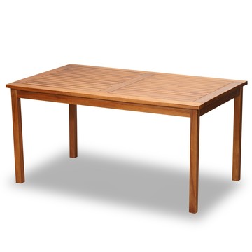 BROTHER 柚木製六人長方桌 (90cm*150cm)