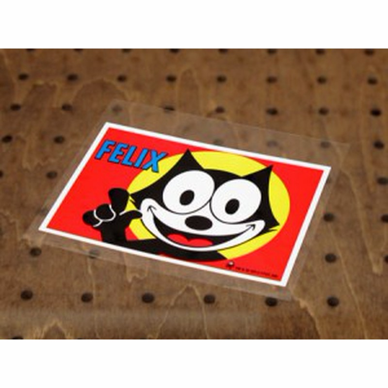 フィリックス ザ キャット ステッカー 車 アメリカン キャラクター バイク ヘルメット Felix The Cat レッドスクエア Sc Thfx52 Spn 通販 Lineポイント最大1 0 Get Lineショッピング