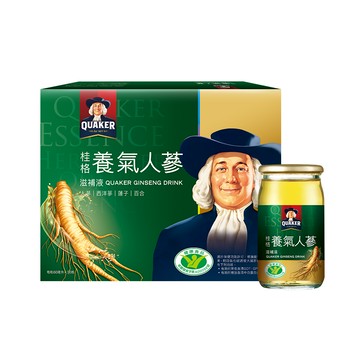 【蝦皮直營】QUAKER 桂格 養氣人蔘滋補液禮盒 60mlx30瓶 原廠直營 官方正貨 國家健康食品認證