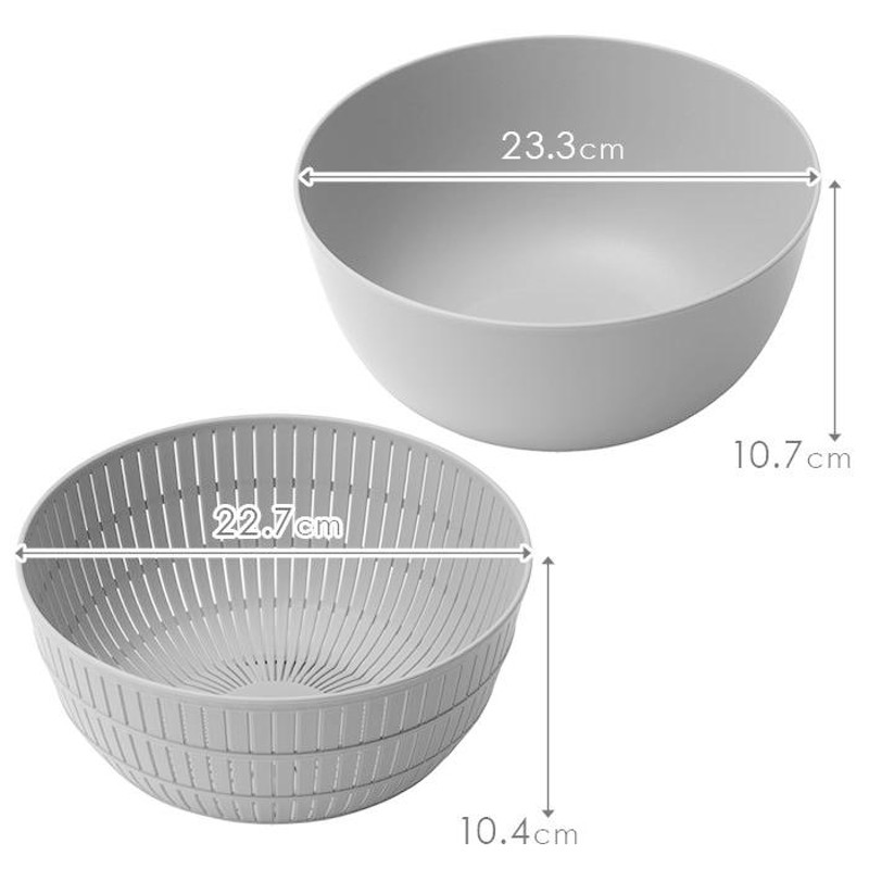米とぎにも使えるザルとボウル ザル ボウル セット レシピ付き 米研ぎ
