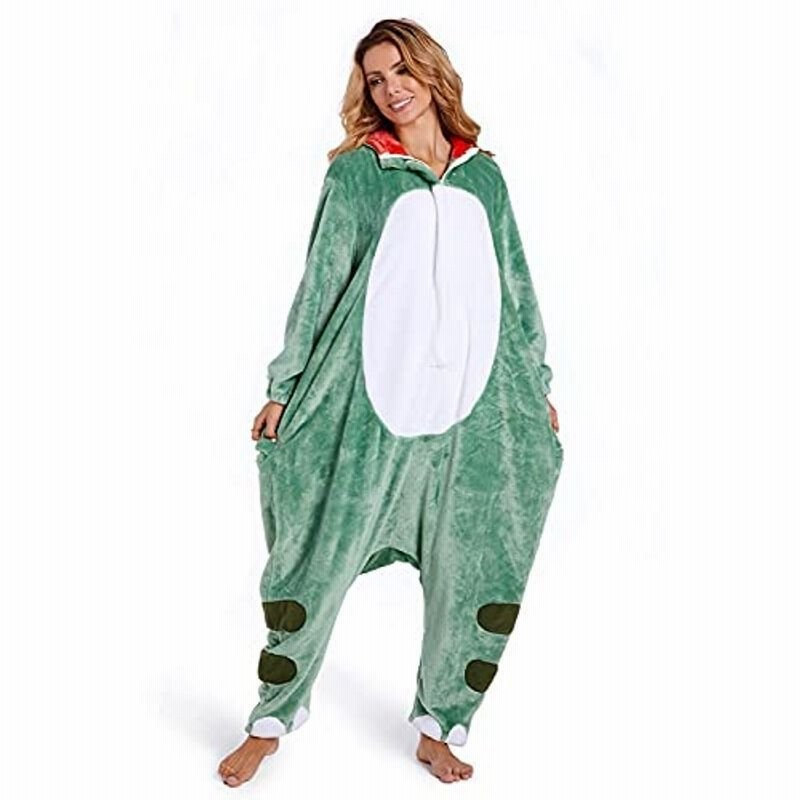 Olaola 恐竜 着ぐるみ パジャマ 動物 大人用 可愛い 部屋着 コスチューム 仮装 もふもふ 暖かい 部屋 防寒 対策 ふわふわ 冬用 通販 Lineポイント最大get Lineショッピング