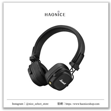 【NICE 歐美日韓代購】預購24SS新款喇叭音響 Marshall Major IV 耳罩式耳機 隨身 藍牙 復古 人體工學