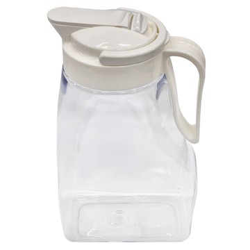 Lustroware 岩崎 按壓式冷水壺 3L  白色 + 透明色  1個