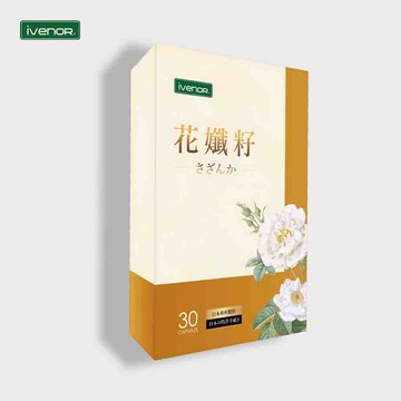 【iVENOR 壹本諾生醫】山茶花孅籽膠囊(二寶媽郭婷筠代言推薦)