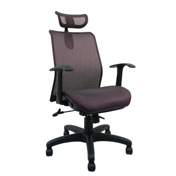台灣製造 SGS認證 P-05 透氣辦公椅-紫（70*50*90cm）_廠商直送