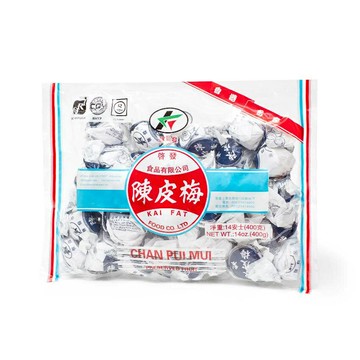 【詠晴中西藥局】啟發 陳皮梅 (400G/包) 陳皮梅 陳皮李 香港名產 伴手禮