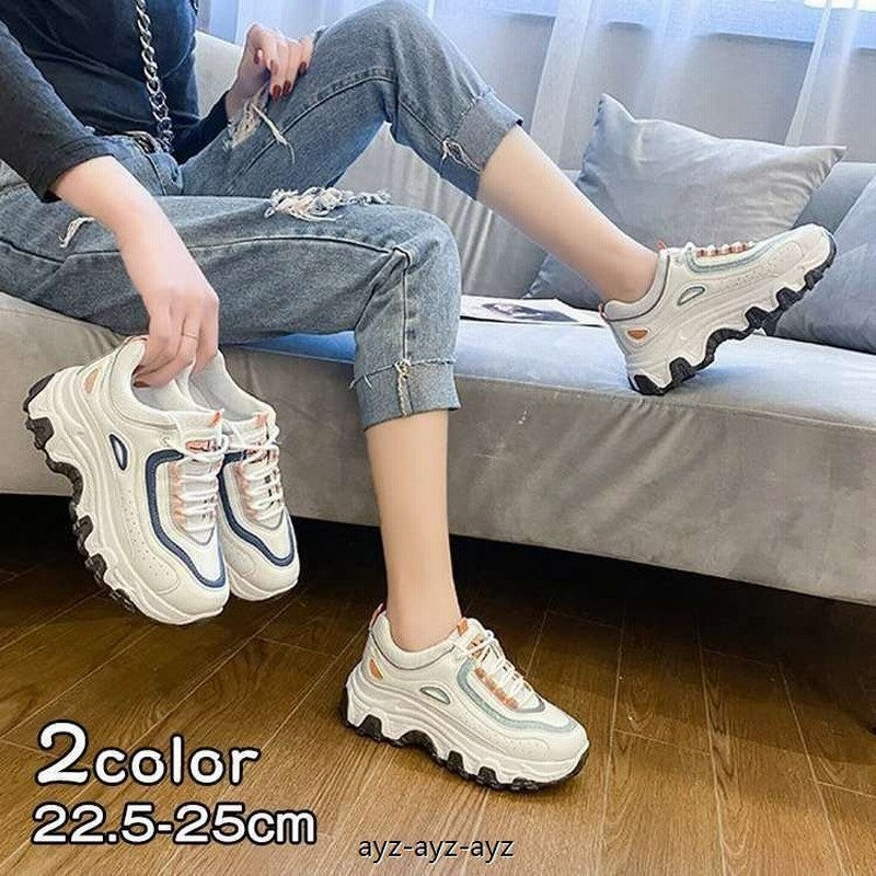 スニーカー ダッドスニーカー 厚底 レディース New 春 夏 秋 メッシュスニーカーお ストリート 歩きやすい 厚底 レディーススニーカー 通販 Lineポイント最大0 5 Get Lineショッピング