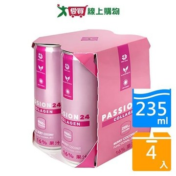果力美膠原機能果汁飲235MLx4【愛買】
