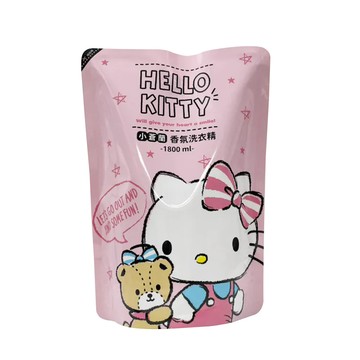 MAGIC BEAR (買1送1)Hello Kitty 超濃縮洗衣精補充包-小蒼蘭