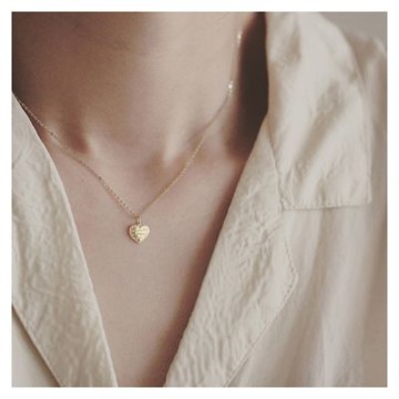 【Hera 赫拉】浪漫告白I Love You金幣項鍊 ann21