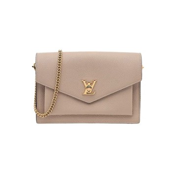 LOUIS VUITTON M80673 MYLOCKME 皮革鍊條包翻蓋包