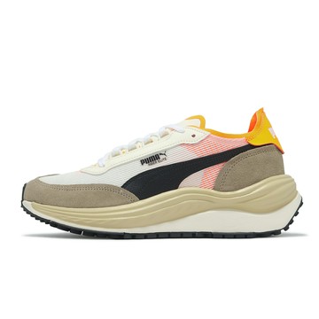 Puma 休閒鞋 Rider Elite 男鞋 棕 橘 異材質拼接 復古 運動鞋 40292201