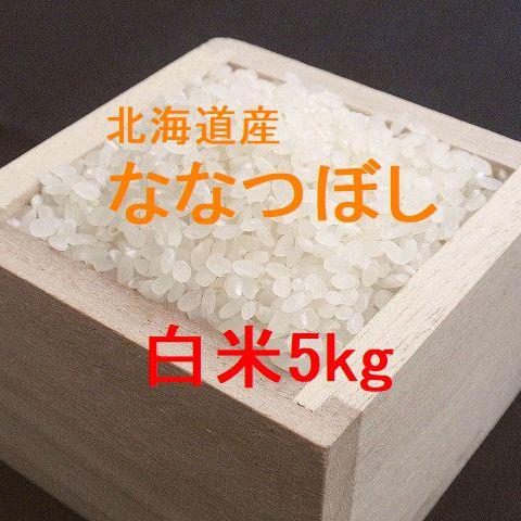 北海道産 ななつぼし 白米5kg （令和4年産）