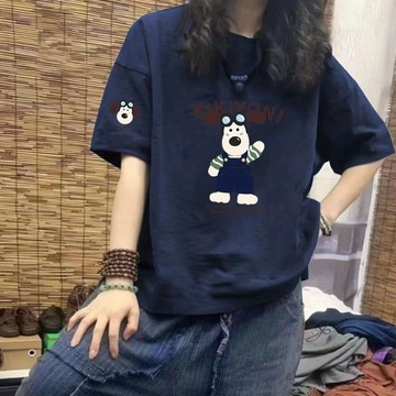 台灣现貨 可愛上衣 短袖 上衣 夏天女裝 t恤 oversize短袖 短t 韓系上衣 短t 大碼短袖 女生衣服 韓版短袖
