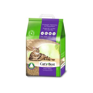 cat's best 凱優紫標凝結木屑砂-特級無塵20l(80580132