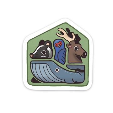 【臺灣島國】動物窩貼紙｜島國2週年