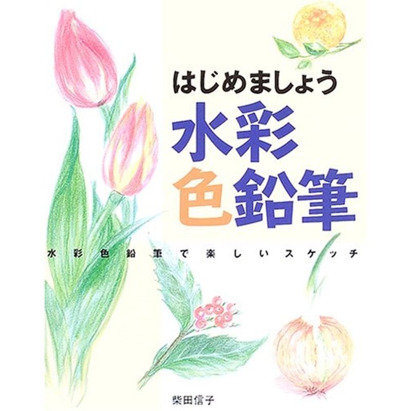 はじめましょう水彩色鉛筆?水彩色鉛筆で楽しいスケッチ