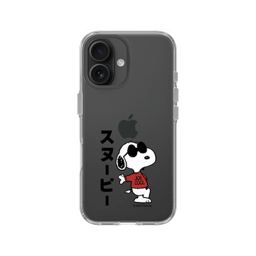 iPhone 16 Clear 透明 - 史努比 Snoopy - Joe Cool