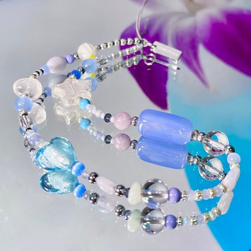 微醺特調系列 - 藍色夏威夷 鑰匙圈