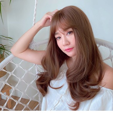 台灣現貨 魔髮樂 全頂假髮 中長髮 C8229｜大波浪捲髮 整頂假髮 仿真假髮 韓系假髮 氣質中長髮