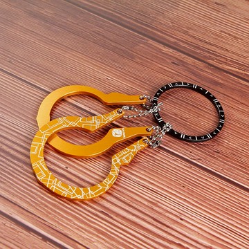 【航太邊角料再造】金蟬脫殼-馬蹄鎖