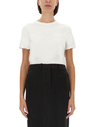 helmut lang t-shirt with logo
